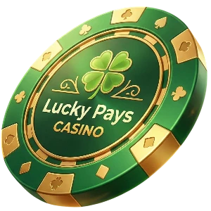Promotional online casino scene for Lucky Pays Casino players in the United Kingdom