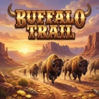 Buffalo Trail game image at Lucky Pays Casino for online casino players in the United Kingdom